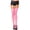 Hot Pink, variant on Women's Fishnet Thigh Highs, Spandex Fishnet Thigh High 4991-NEON GREEN
