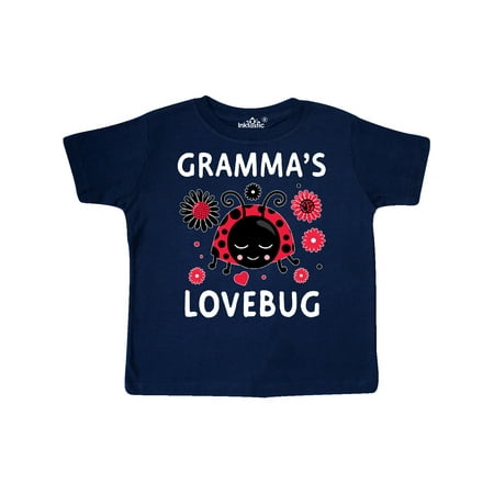 

Inktastic Valentine s Day Gramma s Lovebug Gift Toddler Boy or Toddler Girl T-Shirt