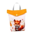 thumbnail image 4 of Bolsa de almacenamiento de pañales, bolsa impermeable multifuncional para pañales de tela para bebé, zorro 25x30cm, 4 of 9