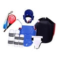 thumbnail image 2 of Equipo de protección para Taekwondo, protección completa ajustable para adultos y niños, engrosado con protectores de piernas y brazos para Sanda Muay 150 cm, 2 of 8