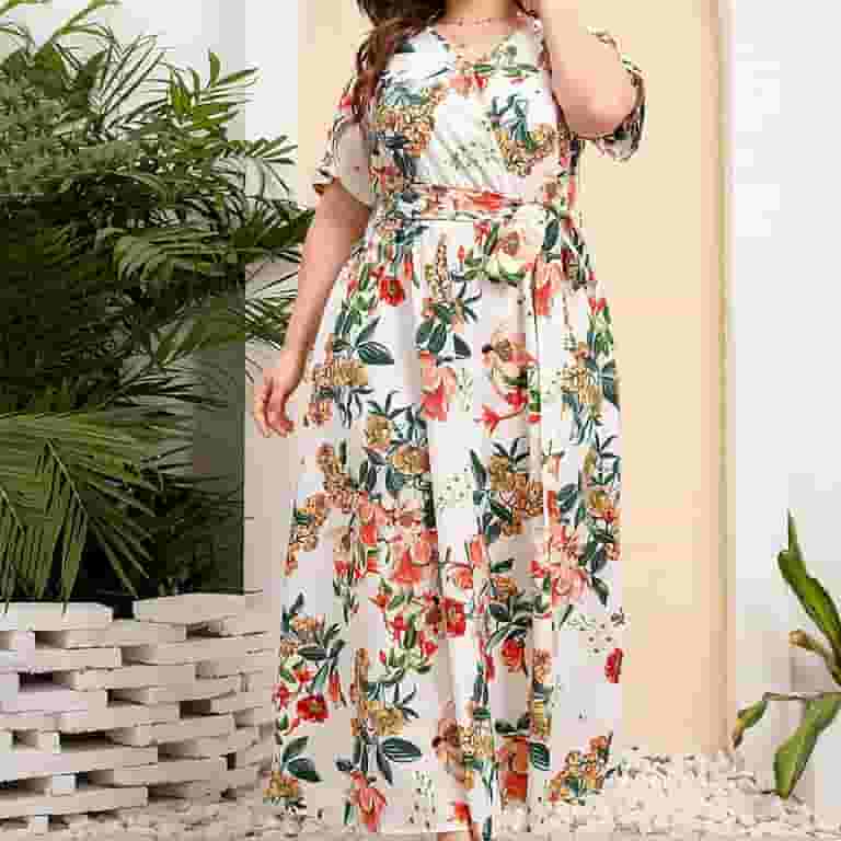 ディズニープリンセスのベビーグッズも大集合 Summer Dresses for Women 2024 Plus Size Summer Casual Midi Clothing
