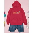 thumbnail image 3 of Summer Text And Butterfly Hoodie Juniors -Image by Shutterstock,  x-Large, 3 of 4