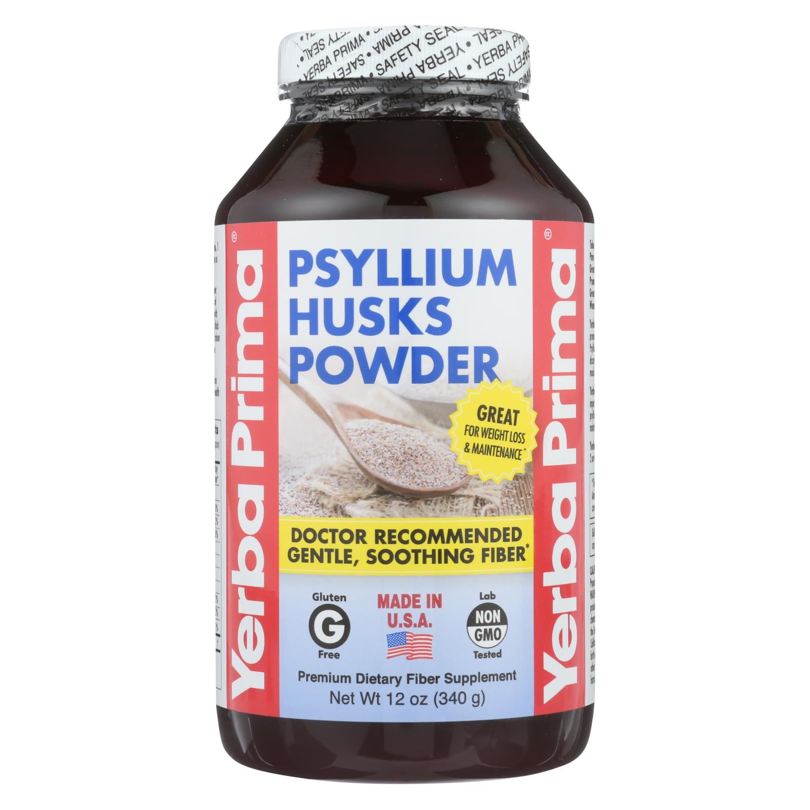 Yerba Prima Psyllium Husks Powder - 12 oz