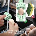 thumbnail image 4 of Egg Cleaning Brush Flexible Silicone Egg Scrubber Convenient Effective Eggshell Washer for Home Farm, 4 of 4