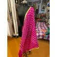 thumbnail image 7 of Wholesale Lot Of Solid Color Dupatta, Bandhej Dupatta tapara Silk Bandhani Bandhej Women Heavy Dupatta with Lace & latkan, 7 of 7