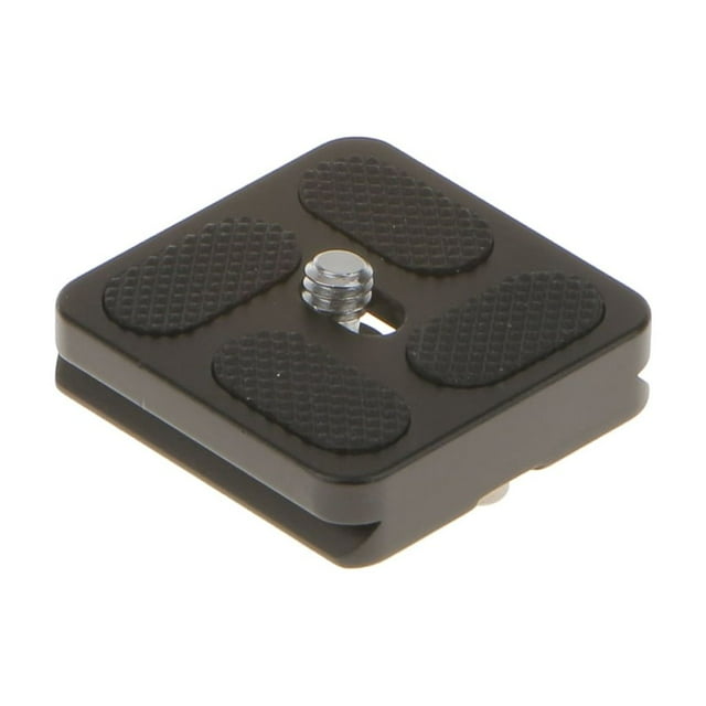 1x Placa de Liberación Rápida Soporte Compatible con Arca Suiza Cámara Trípode Bola Cabeza PU40