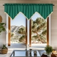 thumbnail image 3 of DcGZvy Valances for Windows Short Curtain Panel Elegant Valance for Kitchen, Living Room, Bedroom, Bathroom Blackout Window Valance Home Window Decoration, 3 of 7
