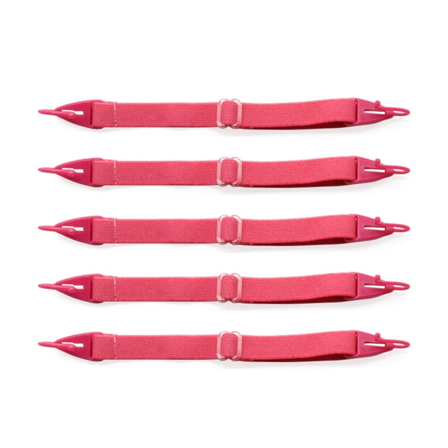 Correa para gafas para niños, sujeción para gafas de niños, banda elástica deportiva para la cabeza, cordón para bebés pequeños (5 piezas por paquete)