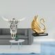 thumbnail image 2 of Figura De Cisne Con Cabeza De Toro Tribal Para Colgar En La Pared, Colección De Estatuas Decorativas, Esculturas Animales Modernas Para Decoración Del Hogar, La Oficina Y El Dormitorio., 2 of 8