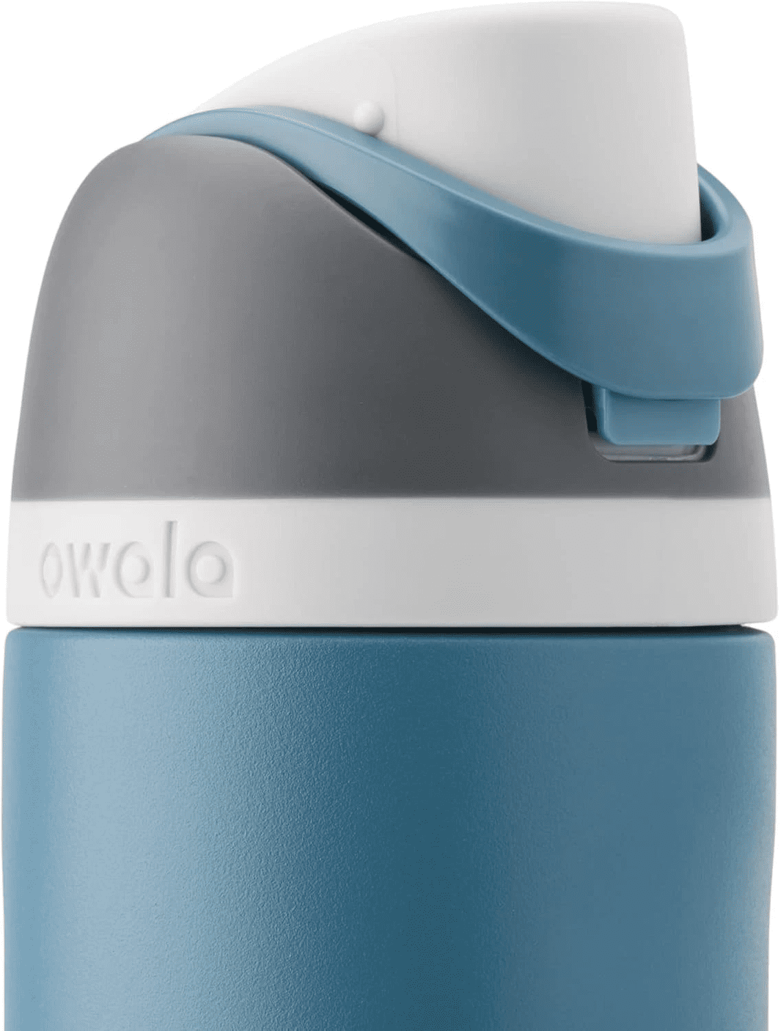 Owala FreeSip Stainless Steel Water Bottle, 24oz,Blue Oasis