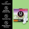 thumbnail image 6 of U by Kotex Security Maxi Pads with Wings Unscented (Pack of 3), 6 of 8