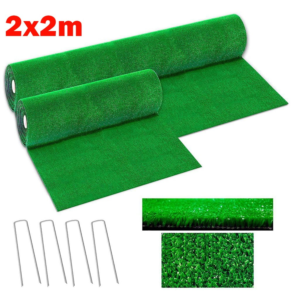 Yannee Artificial Grass Carpet Green Fake Synthetic Garden Landscape