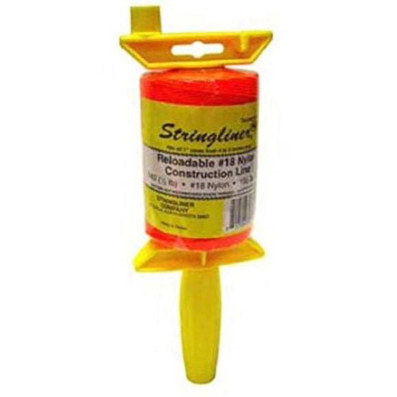 Bobina de línea STRINGLINER Company 25406, retorcida, 165 m, fluorescente