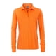 thumbnail image 1 of James and Nicholson - Polo de manga larga con bolsillo para trabajar para mujer (Naranja), 1 of 2