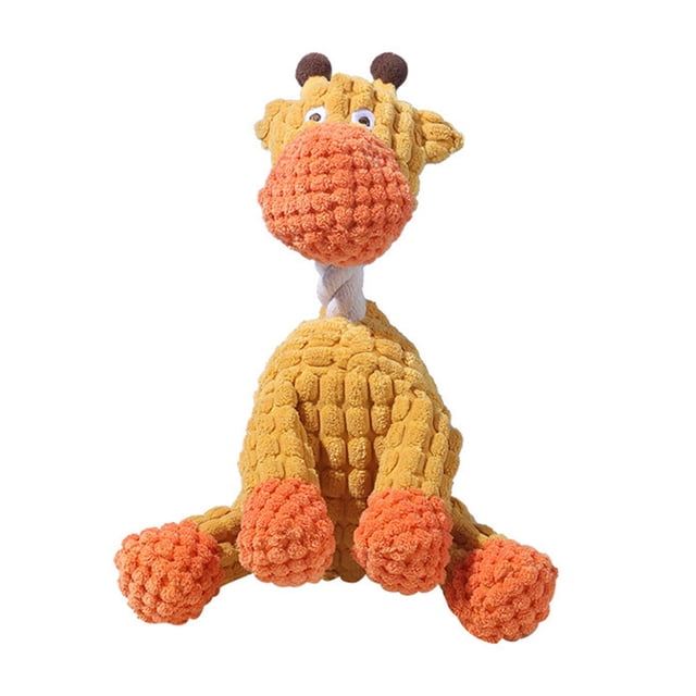 Peluche indestructible para perros, juguete masticable con sonido, juguete para la dentición de cachorros para perros pequeños, medianos y grandes, masticadores agresivos.