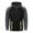 AB659 Black, variant on Tisuna Half Zip Drawstring Hoodies For Mens Casual Long Sleeve Pullover Tops With Pockets Lightweight Hooded Sweatshirts For Work Wear