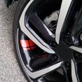 thumbnail image 5 of Wheel Decals Hash Stripe Stickers Fits 18''- 21'' Wheels, 6Pcs Reflective Car Wheel Rim Decal Stripes Decoration Accessories (Red), 5 of 5