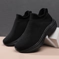 thumbnail image 5 of Women's Breathable Mesh Walking Shoes, Slip-On Design, Anti-Slip Sole, Lightweight Casual Sneakers, 5 of 7