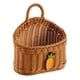 thumbnail image 4 of Cesta de almacenamiento decorativa organizadora de pared cesta de frutas colgante para marrón, 4 of 9