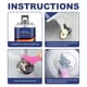 thumbnail image 4 of Adhesivo Reparación Soldadura en Frío Resistencia al Calor para Acero Hierro Aluminio 100ml Ehuebsd  Libre de BPA, 4 of 4