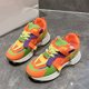 thumbnail image 2 of Zapatos Deportivos para Estudiantes para Mujer Primavera Nuevo Universitario Malla Transpirable Suela Suave Zapatos para Correr Versátiles (naranja 35), 2 of 9