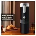 thumbnail image 3 of Portable Electric Espresso Coffee Maker Machines Single Serve With Cup Coffee Powder And Capsule Bin Recharable Automatic ,RV, Hiking, Office, 3 of 5