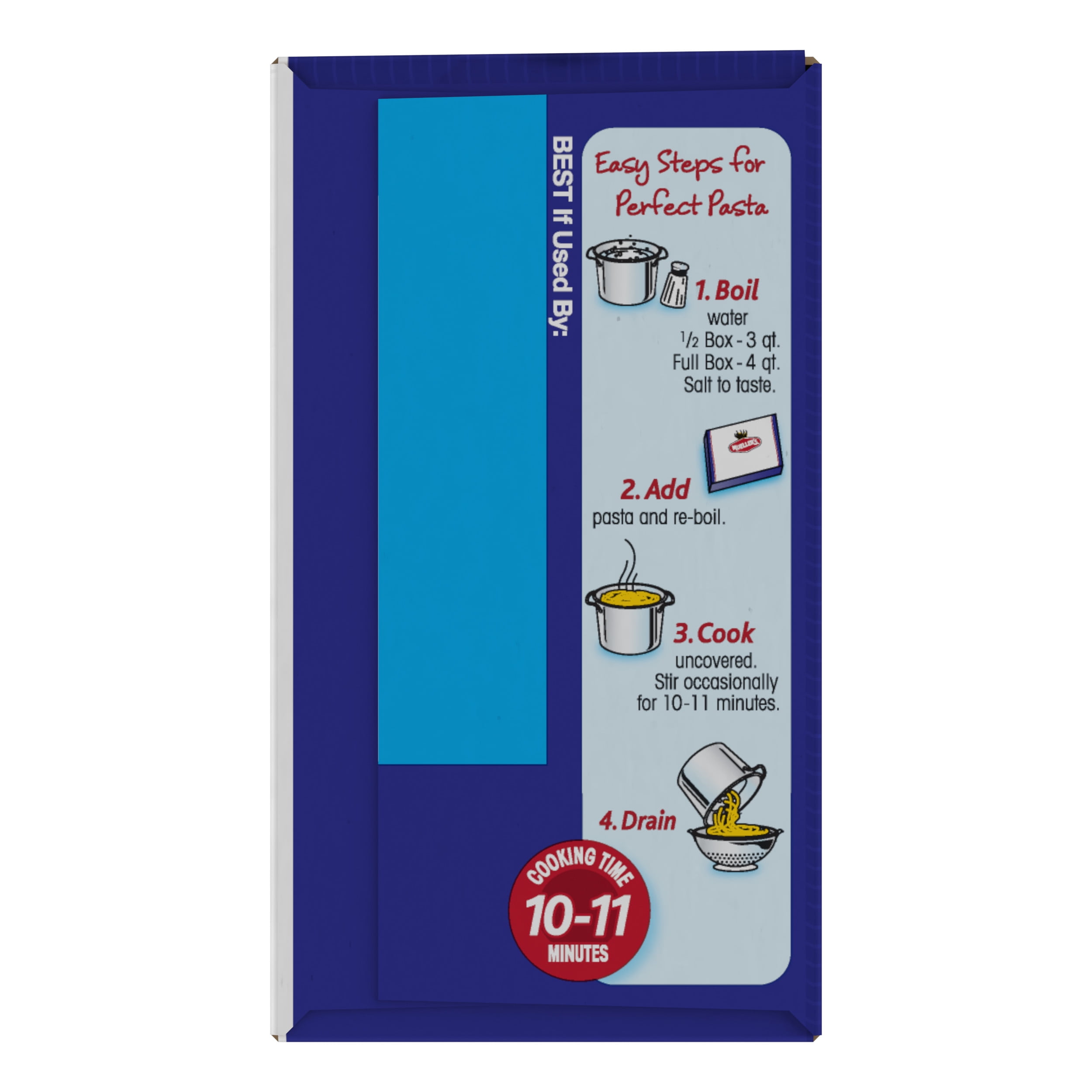 (2 pack) Mueller's Pot-Sized Sodium-Free, Cholesterol-Free Spaghetti Pasta, 16 oz (Shelf-Stable)