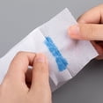 thumbnail image 3 of 4 rollos de 400 hojas de papel desechable para el cuello, flexible, protector de cuello para peluquería, práctico protector de cuello para cortes de pelo en casa (blanco), 3 of 7