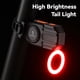 thumbnail image 5 of Luz trasera para bicicleta JOHORSE, recargable vía USB, luz de advertencia para bicicleta, 5 of 8