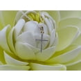 thumbnail image 3 of Dazzlingrock Collection Round White Diamond Cross Religious Pendant for Her with Silver Chain (0.06 ctw, Color I-J, Clarity I2-I3) in 10K Yellow Gold, 3 of 6