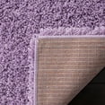 thumbnail image 5 of SAFAVIEH Laguna Neven Plush Solid Shag Area Rug, Lilac, 5'3" x 7'6", 5 of 8