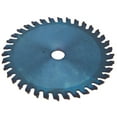 thumbnail image 2 of Hoja de Sierra Circular Disco de Hoja de Corte de Sierra Circular con Revestimiento Azul de Carburo de 85 x 10/85 x 15 Mm para Aluminio Metal Madera Madera Contrachapada ANGGREK Otros, 2 of 8