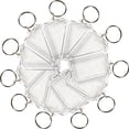 thumbnail image 4 of 40 llaveros multifunción decorativos de acrílico en blanco, llaveros transparentes, 4 of 8
