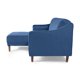 thumbnail image 5 of Sala Modular Sofá Cama Reversible De Velvet Azul Modelo Novella, 5 of 9