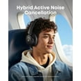 thumbnail image 4 of Soundcore Q30 Hybrid Active Noise Cancelling Headphones, 50H Playtime, Hi-Res Audio, Custom EQ, Bluetooth Multipoint, 4 of 10