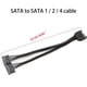 thumbnail image 2 of 8.66in Sata Cable Sata Power Cable Splitter Sata Power Splitter Adapter Cable Connecting Lines; Hard Drive Power Cord, 2 of 5