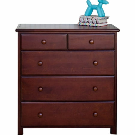 Jackpot Traditional 5 Drawer Dresser Walmart Com
