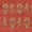 Red, variant on Unique Loom Savoy Fars Rug , 6' 1" x 6' 1" ,Red