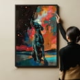 thumbnail image 6 of Great Dane Dog Art Print Poster, Wall art Canvas Painting Decor, Dog Pop Starry Night Art Home Decor Artwork For Bedroom Living Room Bathroom Décor, 6 of 6