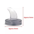 thumbnail image 2 of HOOUN Natural Fluorite Animals Statue Stone Carving Quartz Crystal Healing Reiki Decor-1PC Random Colour-Magic Hat, 2 of 2