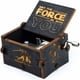 thumbnail image 2 of Caja de música de madera negra de Star Wars, cajas musicales de madera talladas a mano antiguas, decoraciones artesanales para regalos de niños, 2 of 5