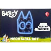 Bluey Neon Wall Art 5.5 x 8.1 Battery Operated Neon Signs