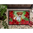 thumbnail image 3 of CK1337MAT Jack Russell Terrier Tapis Intérieur Ou Extérieur Poinsettas - 18 x 27 Po., 3 of 4