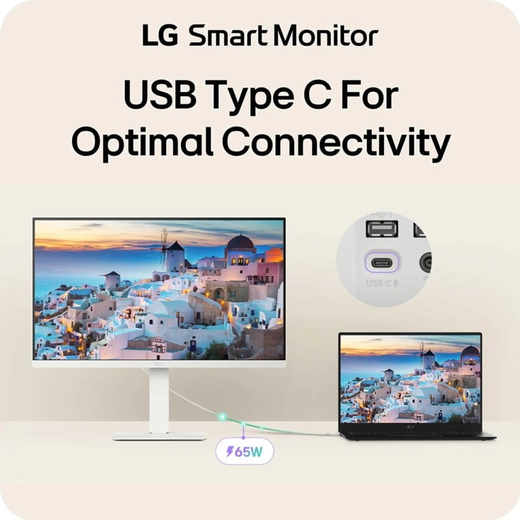 LG 27-Inch Smart 4K UHD (3840 x 2160) IPS Computer Monitor