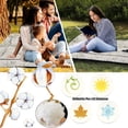 thumbnail image 5 of XXLYY Porch Swing Cushions, Waterproof Swing Replacement Cushions with Backrest and Ties, Garden Bench Seat Cushion, Outdoor Porch Patio Swing Non-Slip Chairs Pad, 5 of 6