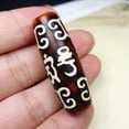 thumbnail image 2 of Collection Tibetan Style Old Agate Dzi Bead Pendant 14*40MM, 2 of 6
