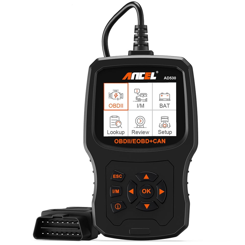 ANCEL EU410PRO OBD2 Code Reader Check Car Engine Light Scan Tool O2 Sensor EVAP Systems Scanner with Full OBD2 Functions