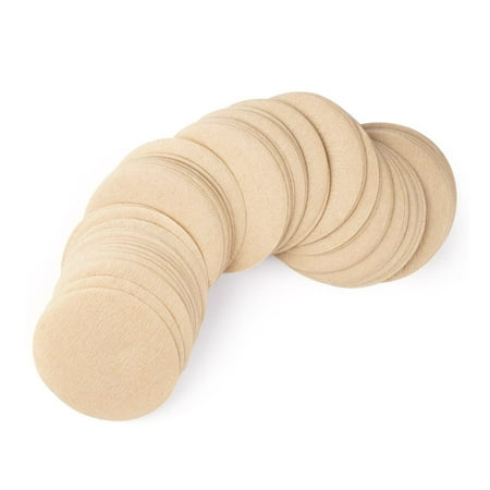 

100pcs Bar Espresso Coffee Office Cafe Round Coffee Filters Paper Refillable Capsule Filter Cup Capsule Filter 100PCS