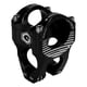 thumbnail image 2 of Potencia corta para bicicletas de carretera, MTB y fixie, potencia de bicicleta de aleación de aluminio de 31,8 mm de color negro, 2 of 8