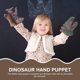 thumbnail image 2 of 4pcs títeres de mano de dinosaurio Cabeza de dinosaurio Figura de juguete Guante de títeres de la mano del juguete, 2 of 6